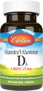 Carlson Vitamiin D3 1000 RÜ, 100 Softgels