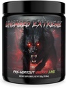 Uncaged Extreme Pre-Workout Pulber - Extreme Energy, Focus, Lämmastikoksiid & Lihaspump - Extreme Formula L-tsitrulliin, Beeta-alaniin, Rhodiola Rosea - 30 Servings - 1.22 Naelad - kirsilubi