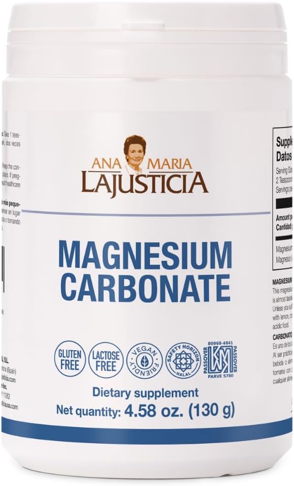 Ana Maria Lajusticia Magneesiumkarbonaat 130