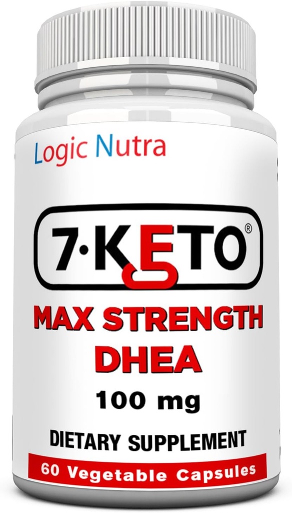 7 Keto 100 mg 60 kapslit pudelis