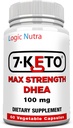 7 Keto 100 mg 60 kapslit pudelis
