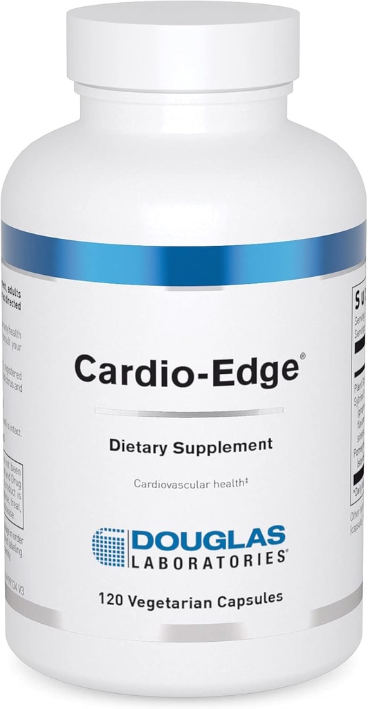 Douglas Laboratories Cardio Edge | Aitab toetada südame-veresoonkonna tervist ja tervislikku kolesterooli metabolismi | 120 kapslit