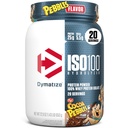 Dümatiseerida x Kakao veeris ISO100 Vadakuvalgu pulberisolaat, 25 g valku, 20 serveerimist, 5,5 g BCAA-d, 120 Cal., gluteenivaba, 1 g rasva, 1 g suhkrut, 2 g süsivesikut