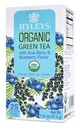 Hyleys Organic Green Tea Acai Berry ja mustikamaitse - 25 teekotid - (6 Pack - 150 teekotid kokku)