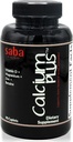 Saba Calcium Plus - luu tugevus - kaltsium, magneesium, kaalium, D-vitamiin, tsink, betaiin - GMO, soja, gluteenivabad koostisosad - terve toidulisand luu tervisele, immuunsus - 90 kapslit