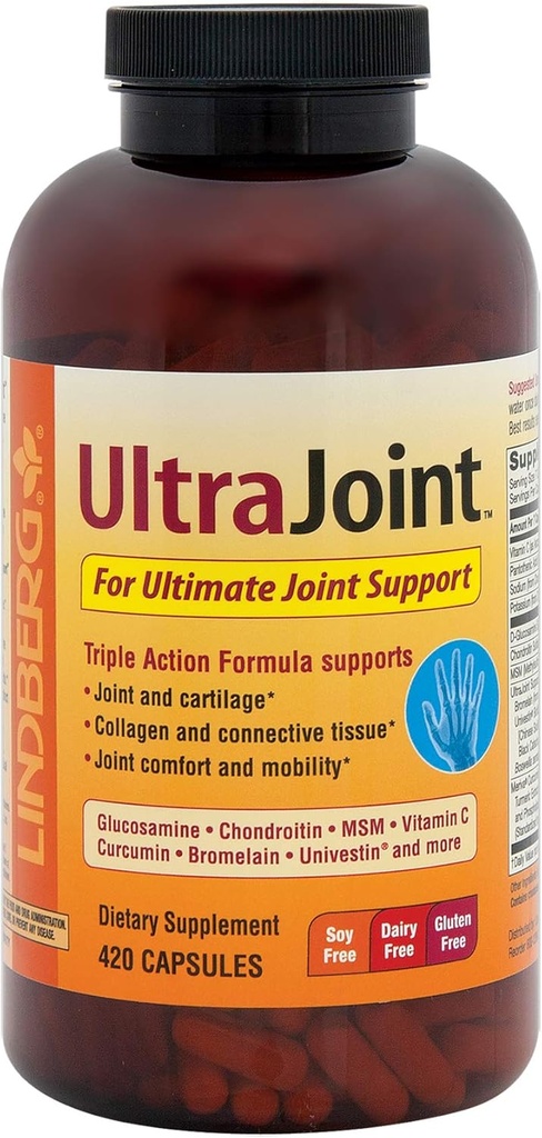 Ultra ühine täiendus | 420 kapslit | Kolmekordne tegevusvalem | Mitte GMO, gluteenivaba | By Lindberg