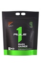 Reegel 1 Valgud Mass Gainer - Kõrge kalorsusega kaalutõusu valem 1220 + kalorit, 250 g + kompleksne süsivesikute segu, 40 g vadakuvalku ühe serveerimise kohta (16 serveerimist, šokolaadi fudge)