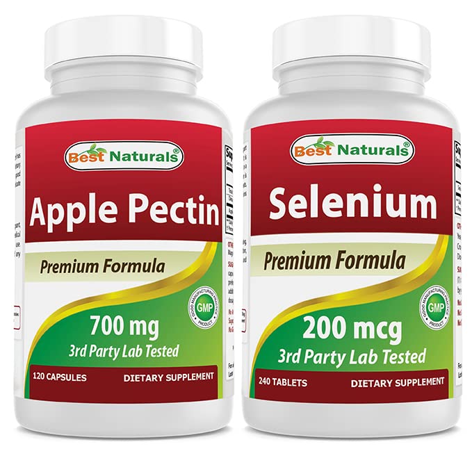 Parim looduslik Apple Pectin 700 mg ja Selenium 200 mcg