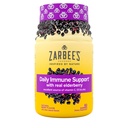 Zarbee Elderberry Gummies Daily Immune Support Supplement vitamiinidega A C D E & Zinc, Black Elderberry Extract, Natural Berry Maitse, Taimetoitlane, želatiin-vaba, 60 Count