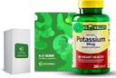 Kaalium 99 mg, 250 kapslit Pakett eksklusiivsete vitamiinide ja mineraalidega A-st Z-ni - parem valguse ja kevade juhend