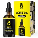 Habeklubi habemeõli meestele - 2oz Classic Sandalwood Natural Beard Oil koos kastoor- ja merevaiguõlidega - Beard & Mustache Conditioner - Hydrates, Softens & Soothes Kuiv nahk - tugevdab juuksefolliikuleid