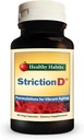 Tervislikud harjumused StrictionD koos Glucohelp Banaba ekstrakt Ceylon Cinnamon & Crominex 3