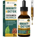 Cocolmeca Bark Immuunsus & Detox Drop, Taimne ekstrakt koos Polypodium Leucotomos Sarsaparilla Piimaohakalisandi Toetus Detoksikatsioon, Immuunsüsteem, Seedetrakti Tervis. 2oz