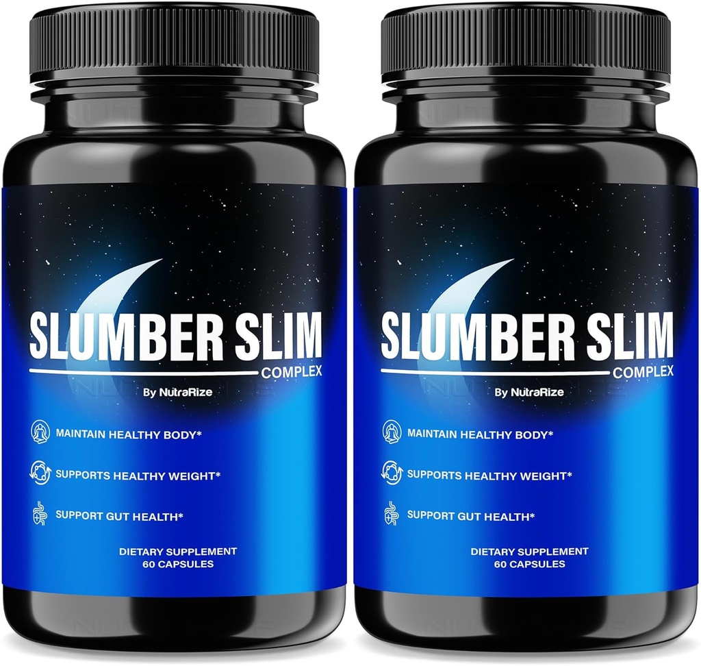 (2 Pack) Slumber Slim kaalulangus, ametlik SlumberSlim kompleks valem, kõik looduslikud pillid, et toetada sobivust ja üldist heaolu, Premium Keto kapslid, Slumber Slim ülevaated (120 kapslit)