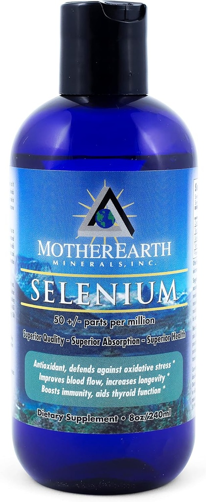 Emane maa mineraalid - Seleen - soodustab normaalset keha kasvu, toetab viljakust, soodustab kudede elastsust, tugevat antioksüdandit - 8 Ounce 96 Servings