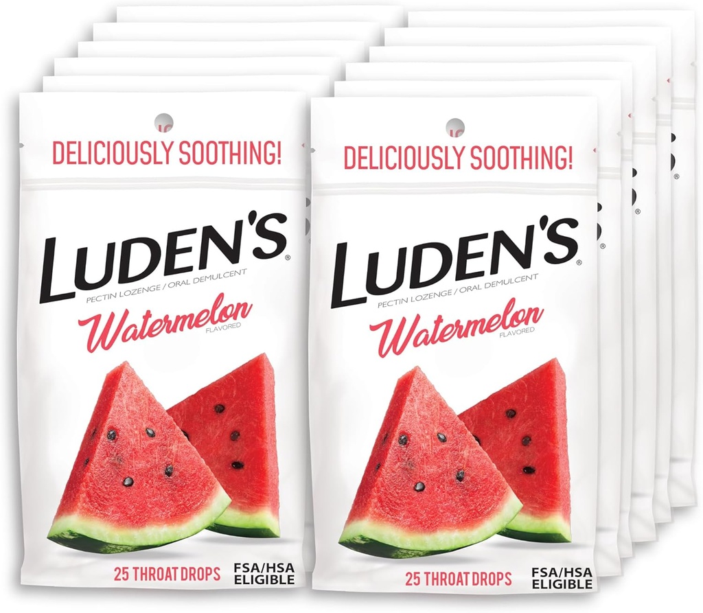 Ludensi arbuusi kurgutilgad, valulik kurgu leevendamine, 25 loend (pakk 12)