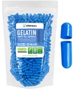 XPRS Nutra suurus 0 Tühjad kapslid - Tühjad želatiinkapslid - 1000 Count DIY kapsli täitmine - Puhtad veiste pillid Gel kapslid Do-It-Yourself täiendused (sinine)