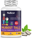 NuBest Tall 10+ Premium Luu tugevus valem, täiustatud immuunsus ja üldine tervis vanuses 10+ kaltsiumi, D3-vitamiini, K2-vitamiini ja multivitamiinidega | 60 kapslit | 1 kuu pakkumine