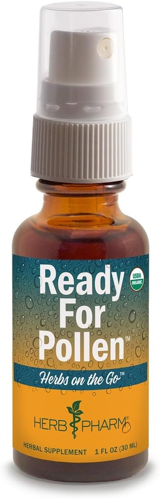 Herb Pharm maitsetaimed Go Portable Spray: sertifitseeritud orgaaniline valmis õietolmu, 1 Ounce