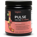 LEGION Pulse Pre Workout Supplement - Kõik looduslikud lämmastikoksiidi eeltreeningujoogid energia suurendamiseks, kreatiinivaba, looduslikult magustatud, beeta-alaniin, tsitrulliin, Alpha GPC (kofeiinivaba hapukomm)