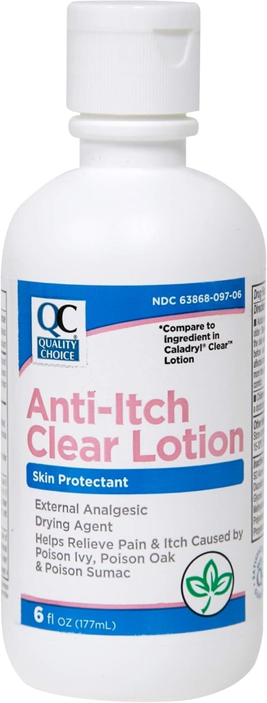 Kvaliteedivalik Anti-Itch Clear Lotion 6 oz - Pakend 3