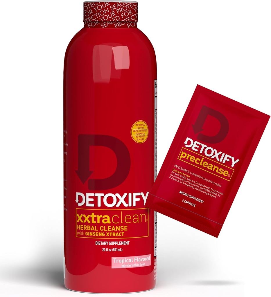 Detoxify Xxtra Clean ja Pre Cleanse Bunds