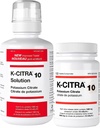 100 tabletti - kaaliumtsitraadi lisand - efektiivne leeliseteraapia ja lihtne annustamisrežiim - parim kaaliumi kahanemise ja neerukivide jaoks - sisaldab 1080 mg kaaliumtsitraati tableti kohta