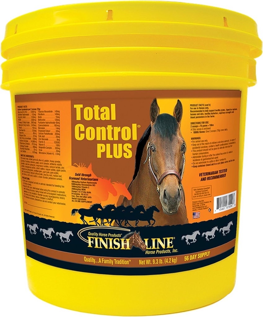 Finišijoone hobusetooted Total Control Plus