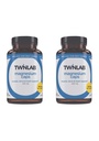 Twinlabi magneesiumkapslid - kõrge neeldumise magneesiumi lisand jalgade krampide leevendamiseks - magneesiumkapslid stressi leevendamiseks, 420 mg, 100 loend, 2 pakendit