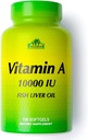 ALFA VITAMINS - A-vitamiin - kalamaksaõli 10 000 RÜ - igapäevane toidulisand aitab toetada nägemist, nahka ja immuunsüsteemi - 100 softgelit