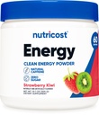 Nutricost Energy Complex (Maasikas Kiwi) (60 Servings) - puhta energia pulber, 300g toidulisand