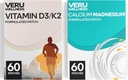 Luude Tervis Täielik Duo Elustiil Patches Vita D3/K2, Kaltsium Magneesium - Isekleepuv Aeg Vabasta paikne plaaster, 8-10 tundi (60 päeva pakkumine)