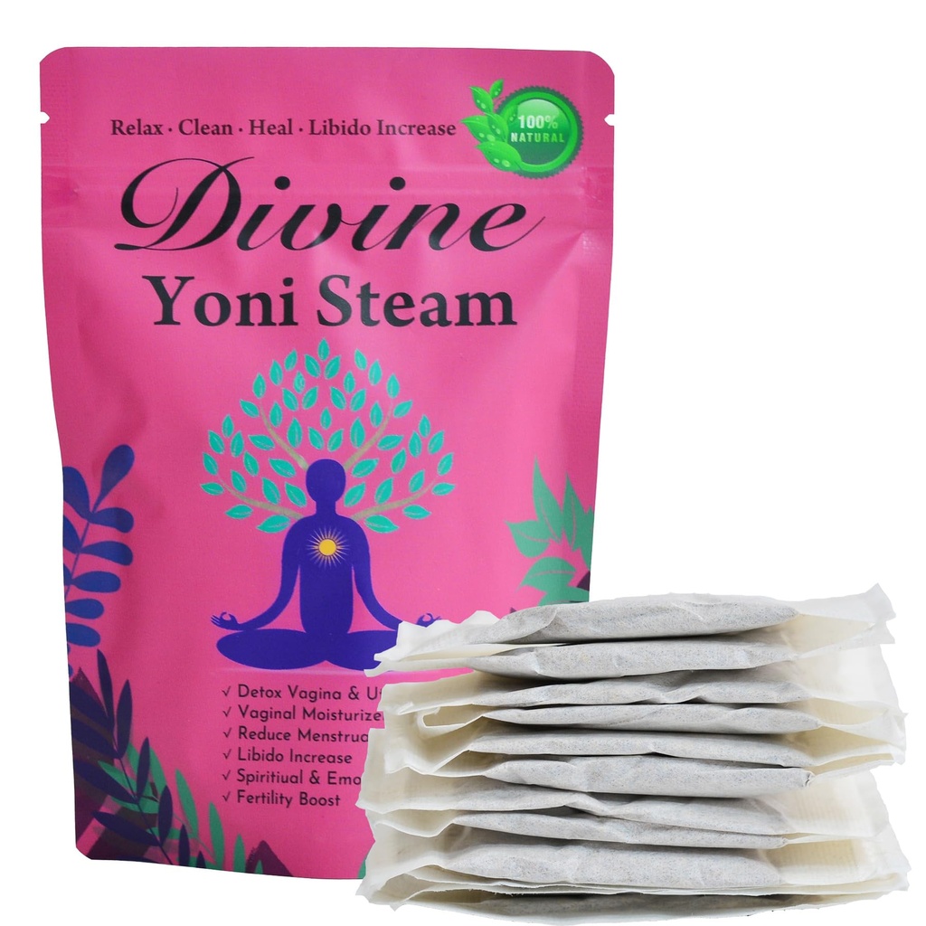 Hiherbs Yoni Steaming Maitsetaimed, Pakend 2 Naiste Puhastamine ja Detox kodus, Orgaaniline Yoni Steam Maitsetaimed pH tasakaalu 12 kotid