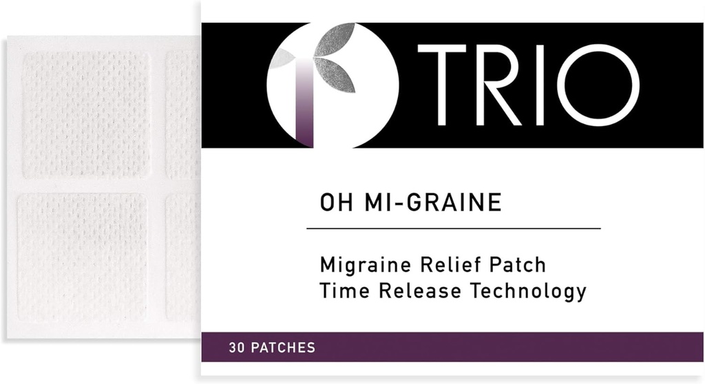 Trio Oh-Mi-graine Migreen Relief Patch