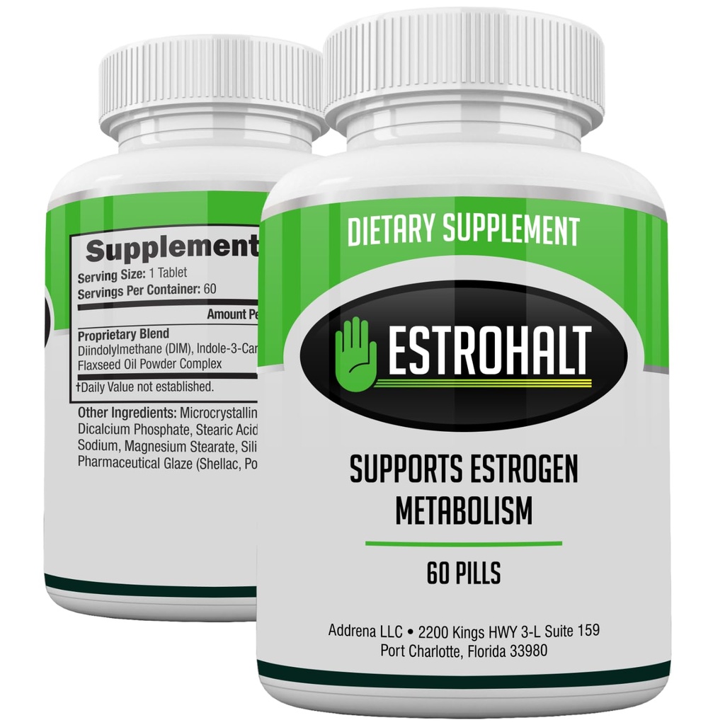 Östrogeeni-blokaatori täiendus ja looduslikud anti-aromataasi inhibiitori tabletid meestele ja naistele DIM (diindolüülmetaan) ja indooli 3 karbinool (I3C) täiendused östrogeeni domineerimise ja hormoonide tasakaalu jaoks