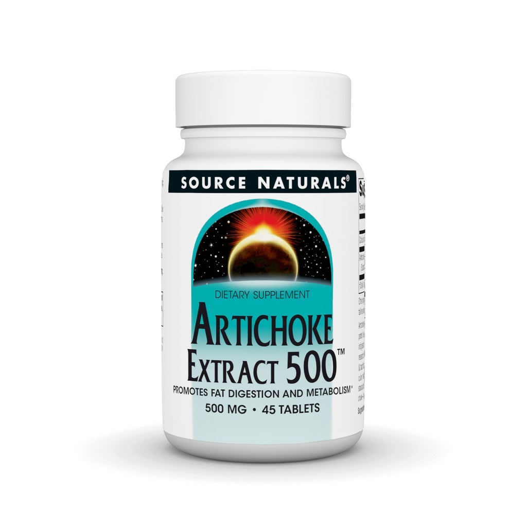 Allikas Naturals Artichoke Extract 500 Tablet, 45 Count