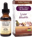Amber NaturalZ Life Cell Support Taimne täiendus koertele, kassidele, lindudele, küülikutele ja merisigadele | Toetab normaalset maksafunktsiooni ja lümfi tervist | Looduslik abi detoksifitseerimiseks