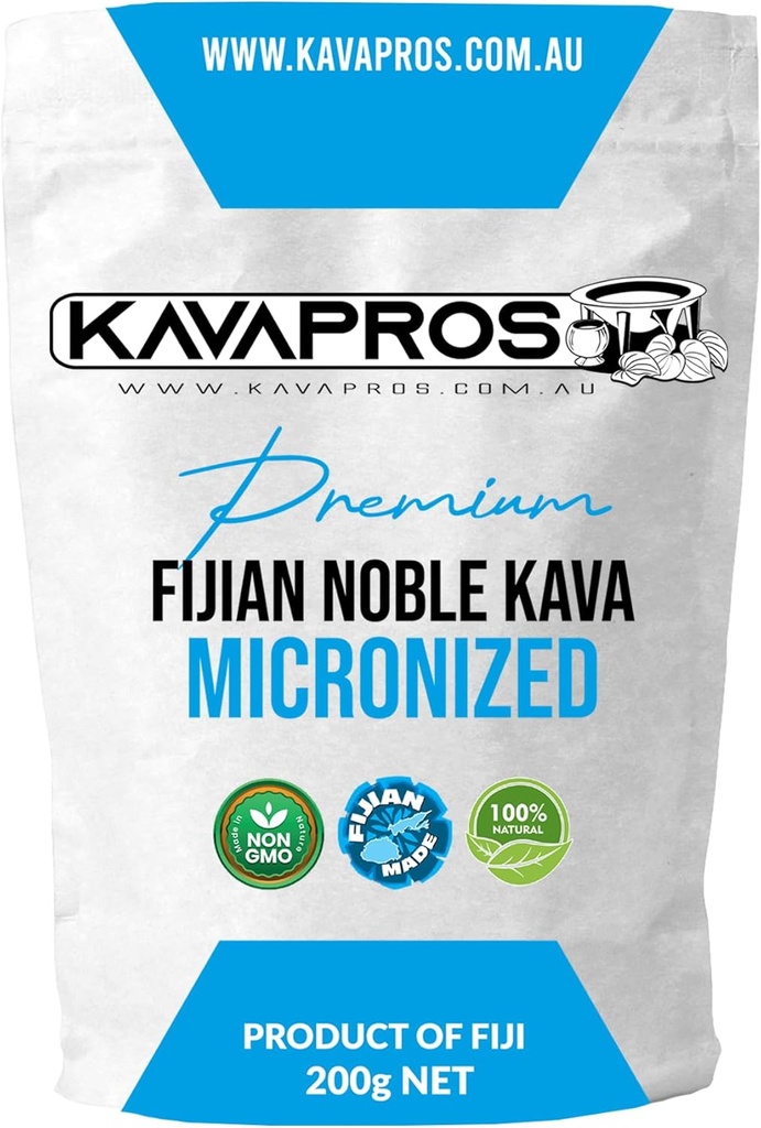 Premium Micronized Kava Pure Organic Fiji Kava Pulber valmistatud 6y Old Juur