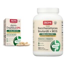 Jarrow Valemid Jarro- Dophilus EPS Probiootikumid 10 miljardit CFU Saccharomyces Boulardii Probiootikumid + MOS 5 miljardit CFU Probiootiline Pärm