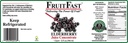 100% puhas Elderberry Juice Concentrate (32 fl. oz. - Pack of 4) poolt FruitFast - Brownwood Acres | Unsweetened, Non GMO, Gluteenivaba, Kõik Natural Juice Extract - soodustab tervislikku immuunsüsteemi funktsiooni *