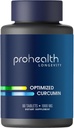 ProHealthi eluiga Optimeeritud kurkumiin Longvida® - 1000 mg, 60 tabletti
