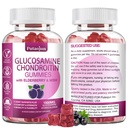 Glükoosamiin Kondroitiin Toidulisandid MSM & Elderberry | Glükosamiin Kondroitiin Gummy naistele & meestele | Glükosamiini kondroitiin Gummies ekstra tugevus | Ühine täiendus | 1 pakend