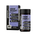 ONNIT New Mood Daily Stress Support kapslid, IGENTM mitte-GMO testitud, une- ja meeleolutoetus meestele ja naistele, igapäevase stressi juhtimise kapslid, 60 loend