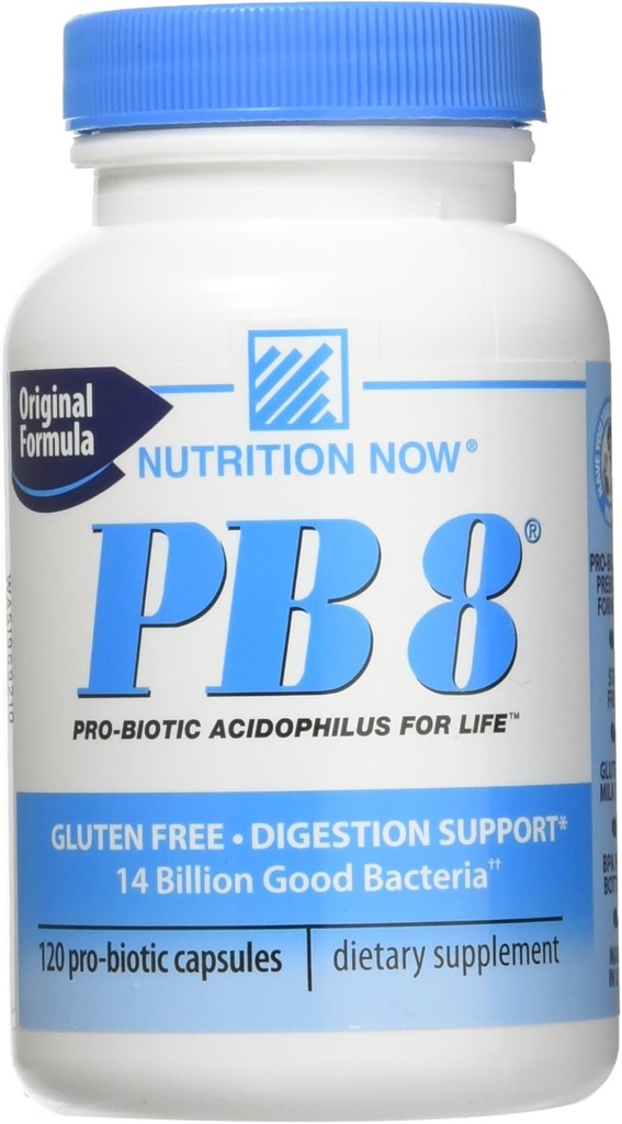 PB8 Acidophilus Probiotic, 120 Count, (väärtuse pakett 3)
