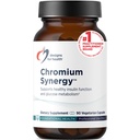 Designs for Health Chromium Synergy - Non-GMO Chromium Nicotinate Glycinate Chelate Supplement koos Vanaadium, Vitamiin D, Mangaan, tsink + tauriin - Kaneeli pulber baasi (90 kapslit)