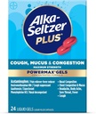 Alka-Seltzer Plus Maksimaalne tugevus köha, lima ja ummistus Powermax Vedelad geelid, kiire ja efektiivne rindkere ummistuste leevendamine, köha supressant, täiskasvanutele ja lastele 12 aastat ja vanemad 24 krahv