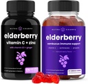 NutraChamps Elderberry kapslid ja Gummies Bundle