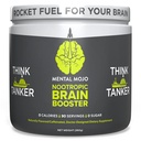 Nootroopne Aju Booster (90 Servings) Nootroopne Joogi Segu Ja Aju Täiendus - Aju Kütus Suurendab Energiat, Keskendumist Ja Mälu - Nullkaloreid, Suhkruvaba - Kiwi Maasikas