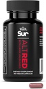 AltRed Sur Beet Juurkapslid lihaste taastamiseks ja spordi toitumiseks - 25% Betalain Extract Pre Workout ja lämmastikoksiidi lisand kestvussportlastele - NSF sertifitseeritud spordi jaoks