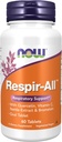 NOW Supplements, Respir-AllTM koos kvertsetiiniga, C-vitamiin, nõgesekstrakt ja bromelain, hingamisteede tugi *, 60 tabletti